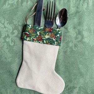 Set of Four Mini Christmas Stockings -
Ralph Lauren Vibe - NEW!